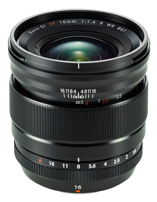 Fujifilm XF 16mm f/1.4 R WR Lens