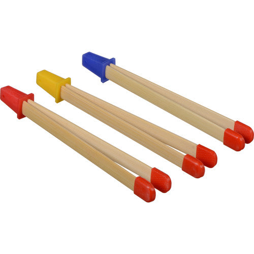 Dot Line Print Tongs Bamboo 3 Pack