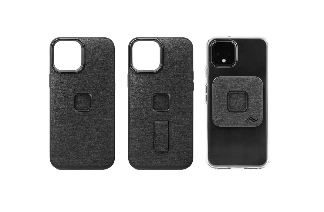 Peak Design Mobile Everyday Fabric Loop Case for iPhone 12/12Pro, 6.1" - Charcoal