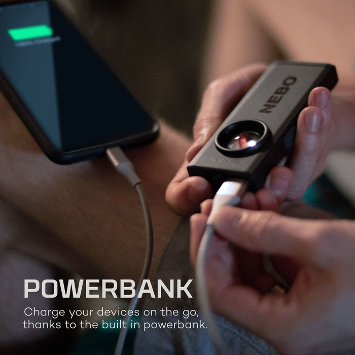 Nebo Slim+ Light, Laser & Powerbank