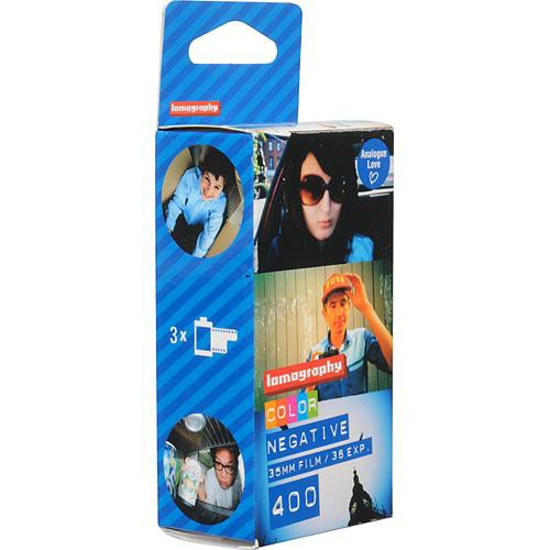 Lomography 400 Color Negative - 35mm Film, 36 Exposures, 3 Pack