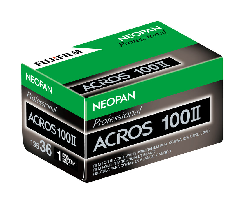 Fujifilm Neopan Acros 100 II Black & White Negative - 35mm Film, 36 Exposures, Single Roll