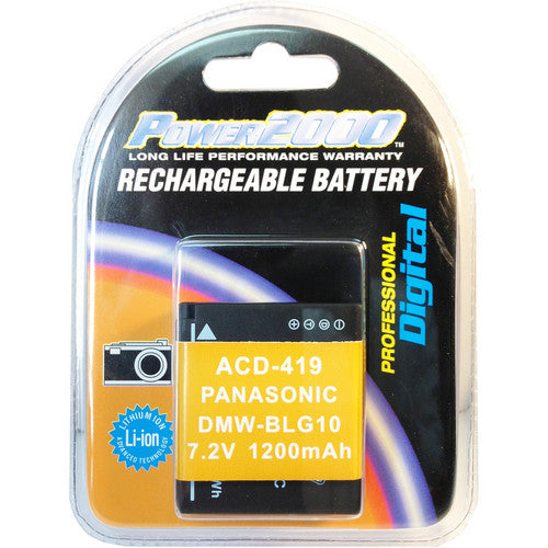 Power2000 DMW-BLG10 Battery Lumix
