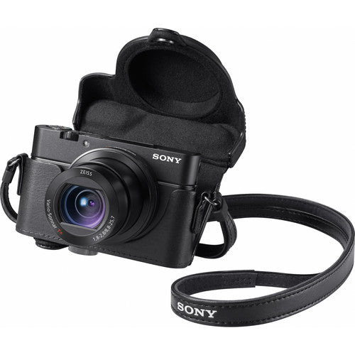 Sony Premium Jacket Case for Cyber-shot RX100 Series - Black