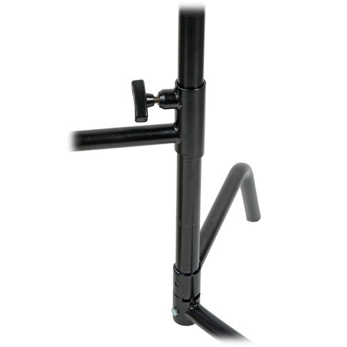 Matthews Hollywood 20" C-Stand with Sliding Leg, Grip Head & Arm, Black - 5.25'