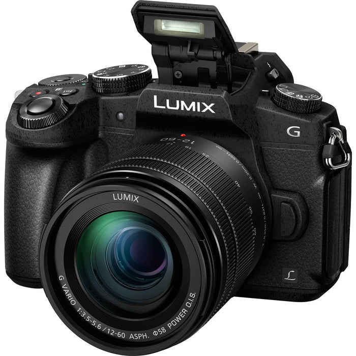 Lumix G85 Mirrorless Camera with 12-60mm Lens & Accessories Kit