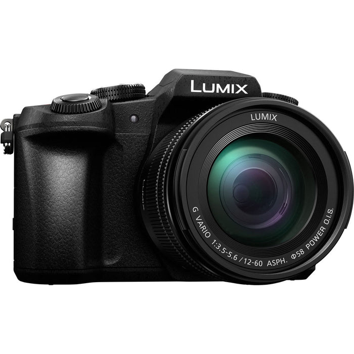 Lumix G85 Mirrorless Camera with 12-60mm Lens & Accessories Kit
