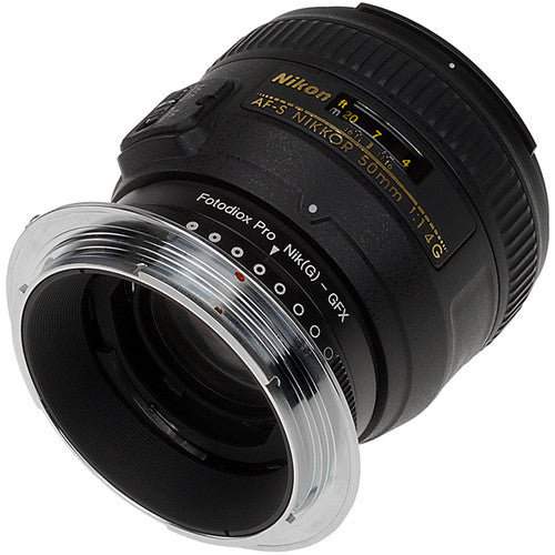 FotodioX Nikon F Lens to Fujifilm G-Mount Camera Adapter