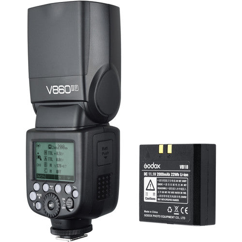 Godox Ving V860II TTL Li-Ion Flash Kit for Olympus & Lumix Cameras