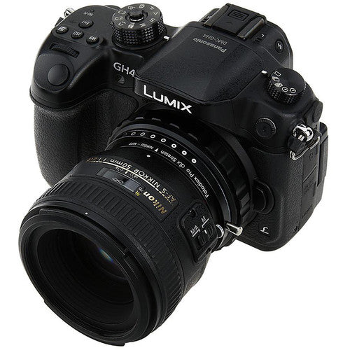 FotodioX Nikon F G-Type Lens to Micro Four Thirds DLX Stretch Adapter
