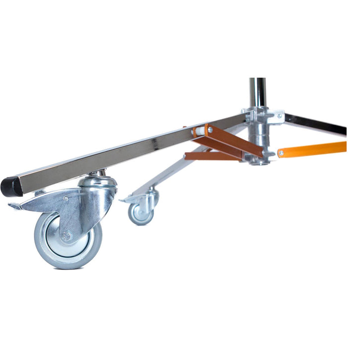 Matthews Medium Overhead Roller Stand - 14' (Chrome)