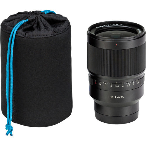 Tenba Soft Neoprene Lens Pouch (Black, 5 x 3.5")