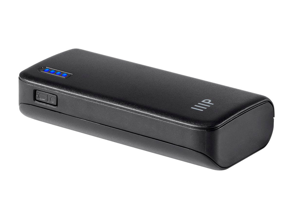 Monoprice Select Series Portable Cell Phone Charger for Universal/Smartphones, 4,000mAh Power Bank - Black