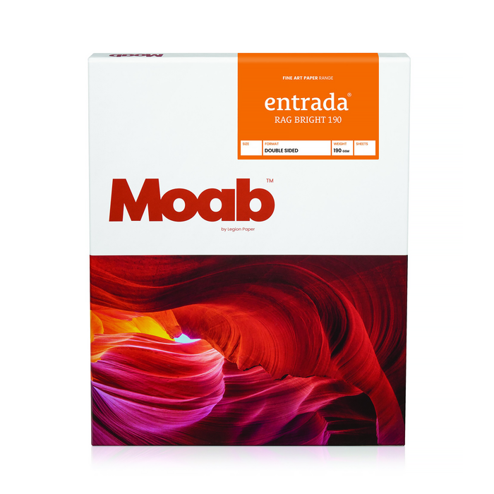 Moab Entrada Rag Bright 190, 4" x 6" - 50 Sheets