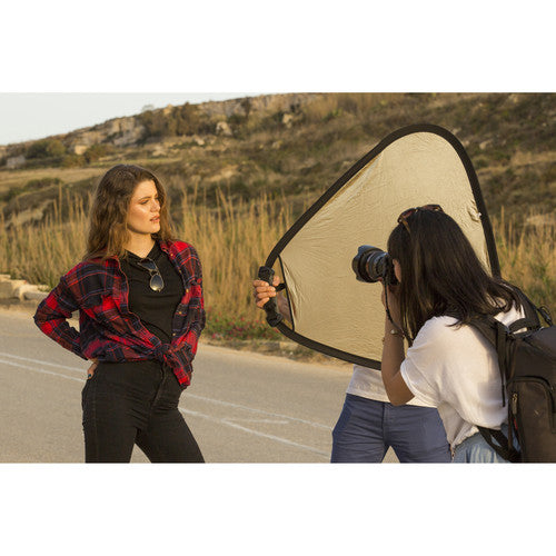 Lastolite TriGrip Reflector, Sunlite/Soft Silver - 30" (75cm)