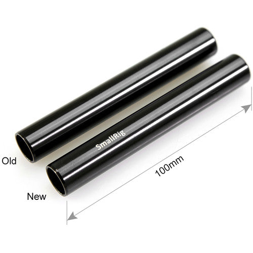 SmallRig Aluminum Alloy Pair of 15mm Rods (M12-4inch)1049