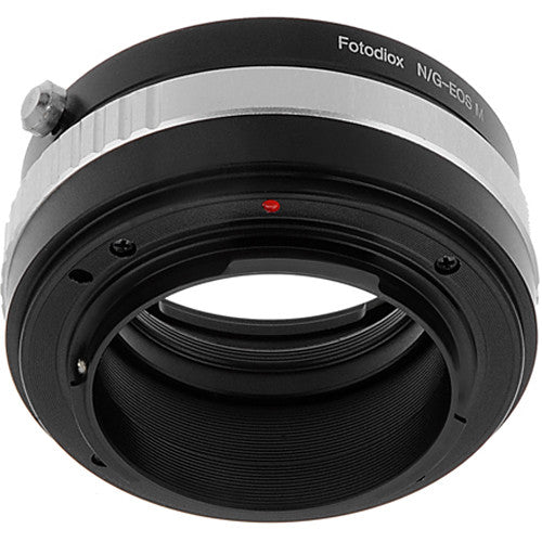 FotodioX Lens Mount Adapter for Nikon G-Type F-Mount Lens to Canon EOS M Camera