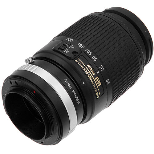 FotodioX Lens Mount Adapter for Nikon G-Type F-Mount Lens to Canon EOS M Camera