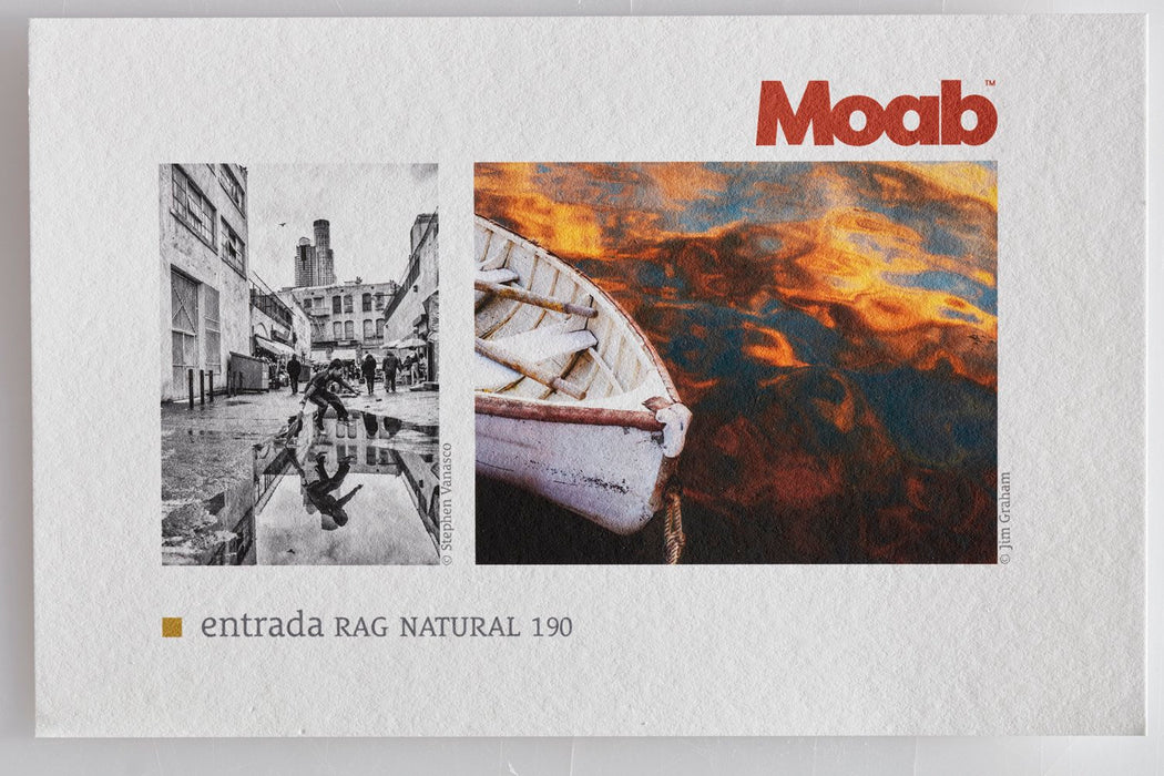 Moab Entrada Rag Natural 190, 11" x 17" - 25 Sheets