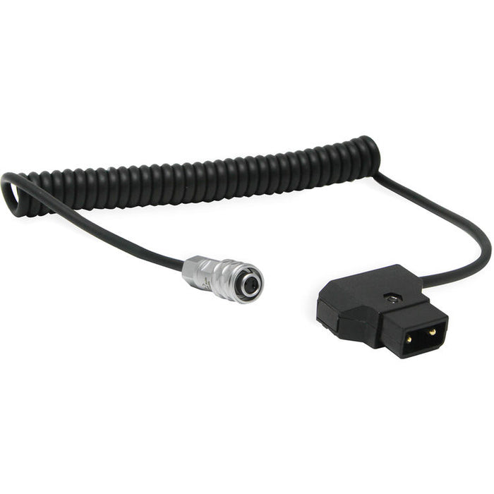 CoreSWX Coiled D-Tap to 2-Pin Cable for Blackmagic Pocket 4K (18 to 48")