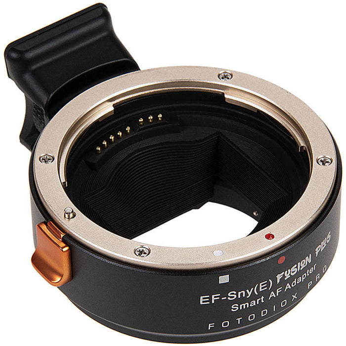 FotodioX Pro Fusion Plus Smart AF Adapter for Canon EF Lens to Sony E-Mount