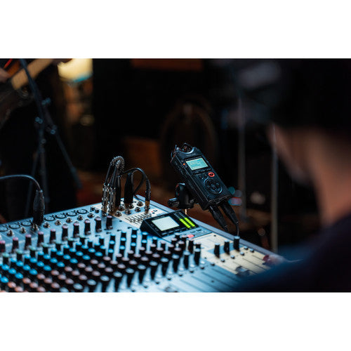 Tascam DR-40X 4-Channel / 4-Track Portable Audio Recorder with Adjustable Stereo Microphone