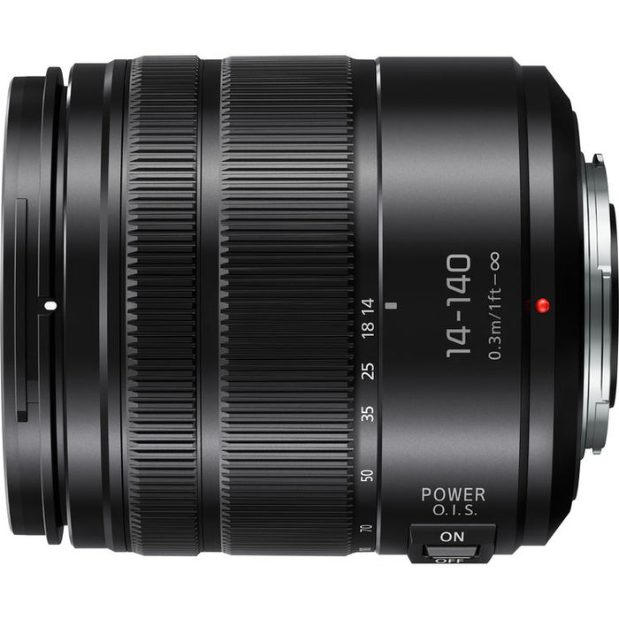 Lumix G Vario 14-140mm f/3.5-5.6 II ASPH Power O.I.S.Lens