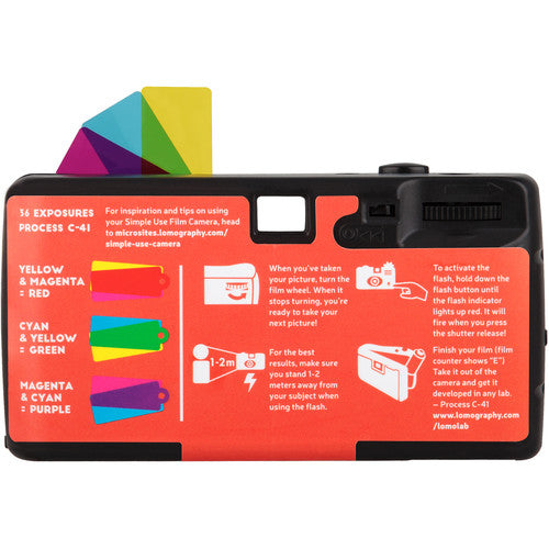 Lomography Simple Use Reloadable 35mm Film Camera - Color Negative 400