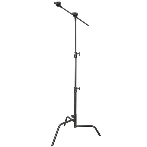Matthews Hollywood 20" C-Stand with Sliding Leg, Grip Head & Arm, Black - 5.25'