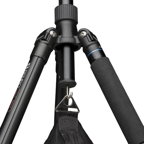 Benro Reverse-Folding Aluminum Travel Tripod with S4Pro Fluid Video Head