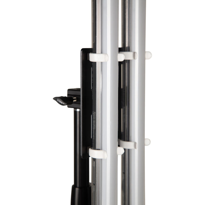 Nanlite PavoTube Double Bank T12 LED Tube Gooseneck Mount with 5/8" Receiver