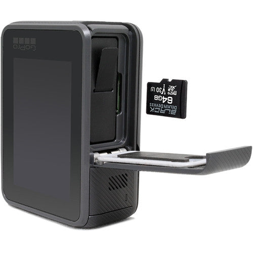 Delkin Devices 64GB BLACK UHS-I microSDXC Memory Card with SD Adapter