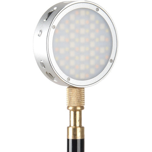 Godox Round Mini RGB LED Magnetic Light - Silver