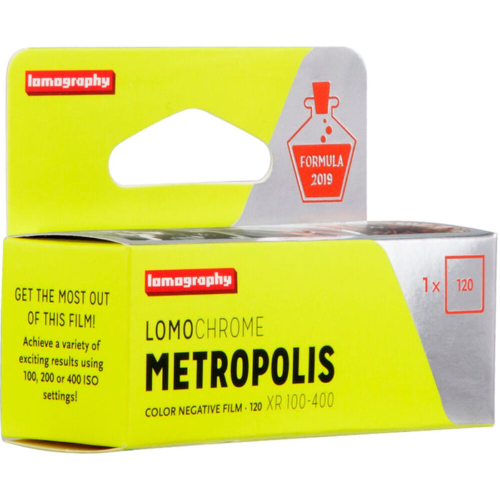 Lomography LomoChrome Metropolis 100-400 Color Negative - 120 Film, Single Roll