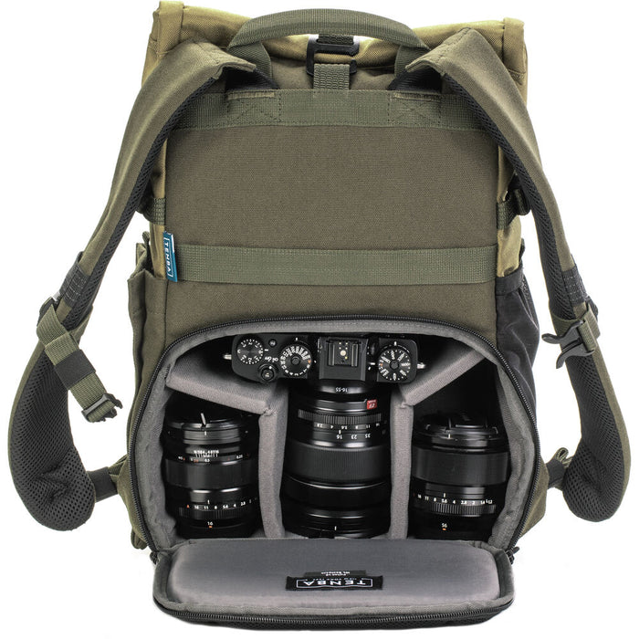 Tenba Fulton v2 10L Photo Backpack - Tan/Olive