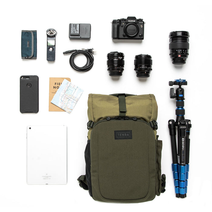 Tenba Fulton v2 10L Photo Backpack - Tan/Olive