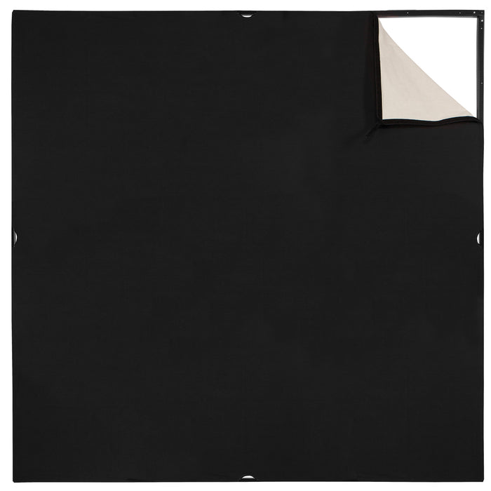 Westcott Scrim Jim Cine 6' x 6' Unbleached Muslin/Black Fabric 1950