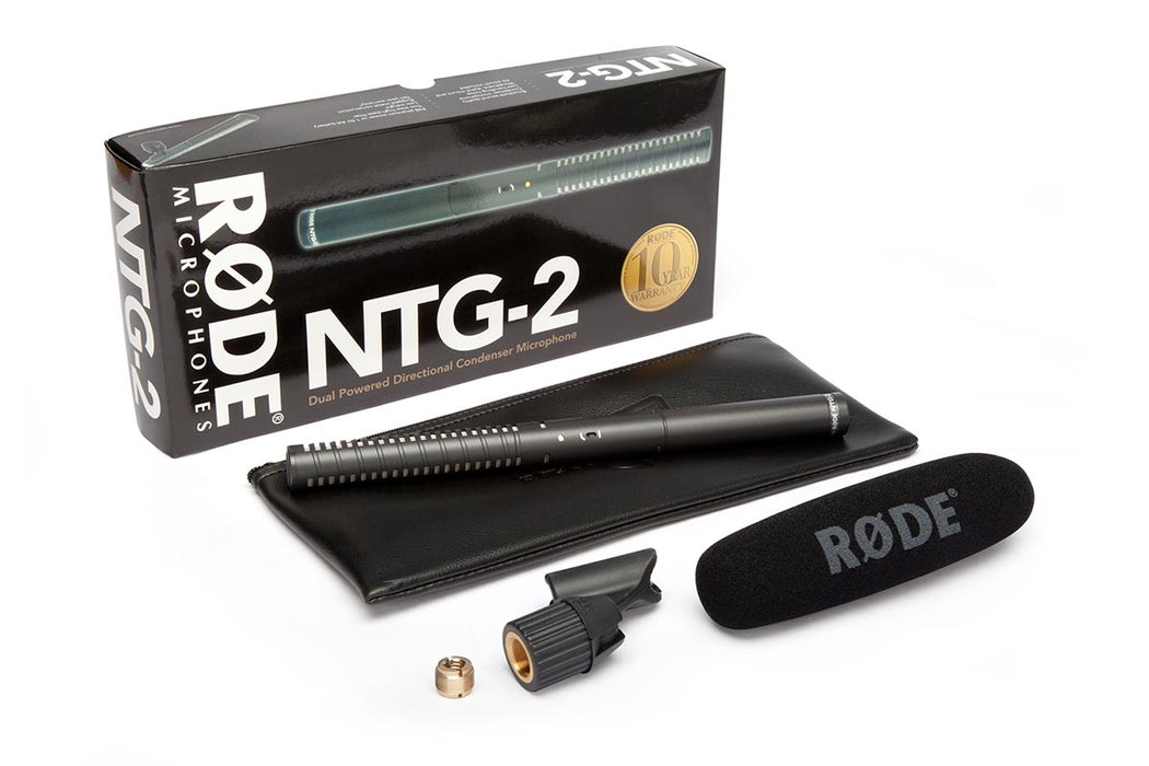 Rode NTG2 Dual-Power Shotgun Microphone