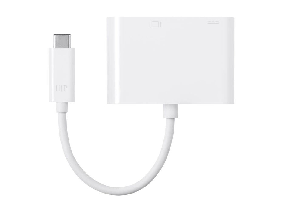 Monoprice USB-C to DVI and USB-C Dual Port Adapter