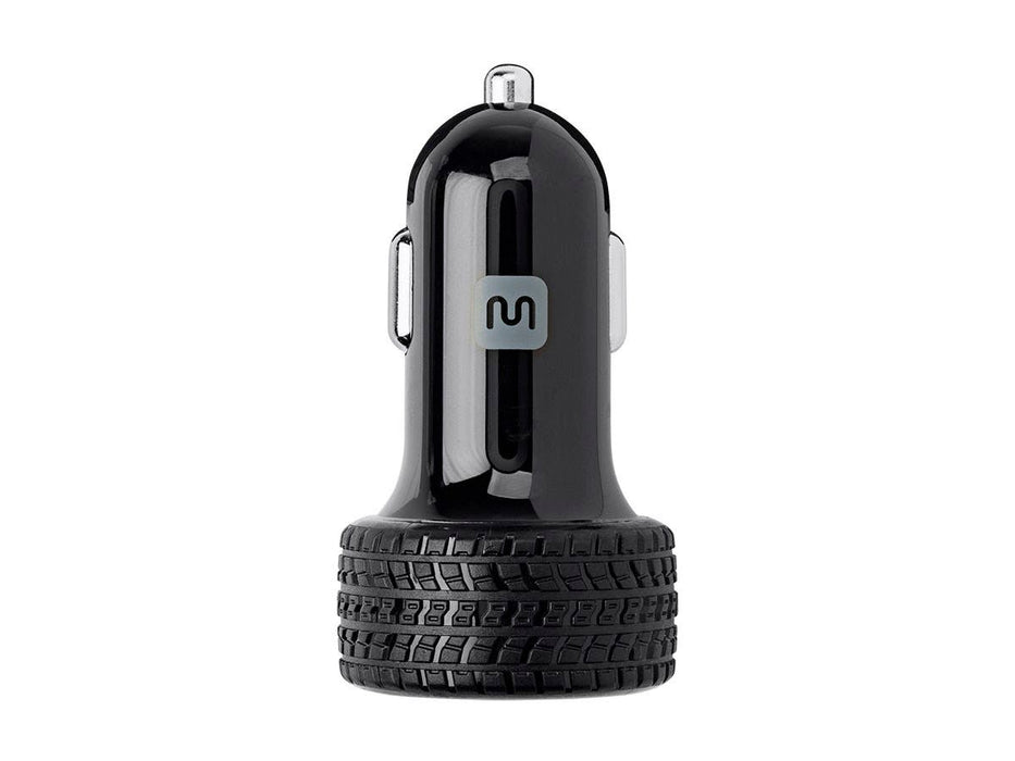 Monoprice Select Plus USB Car Charger, 2-Port, 4.8A Output for iPhone, Android, and Galaxy Devices