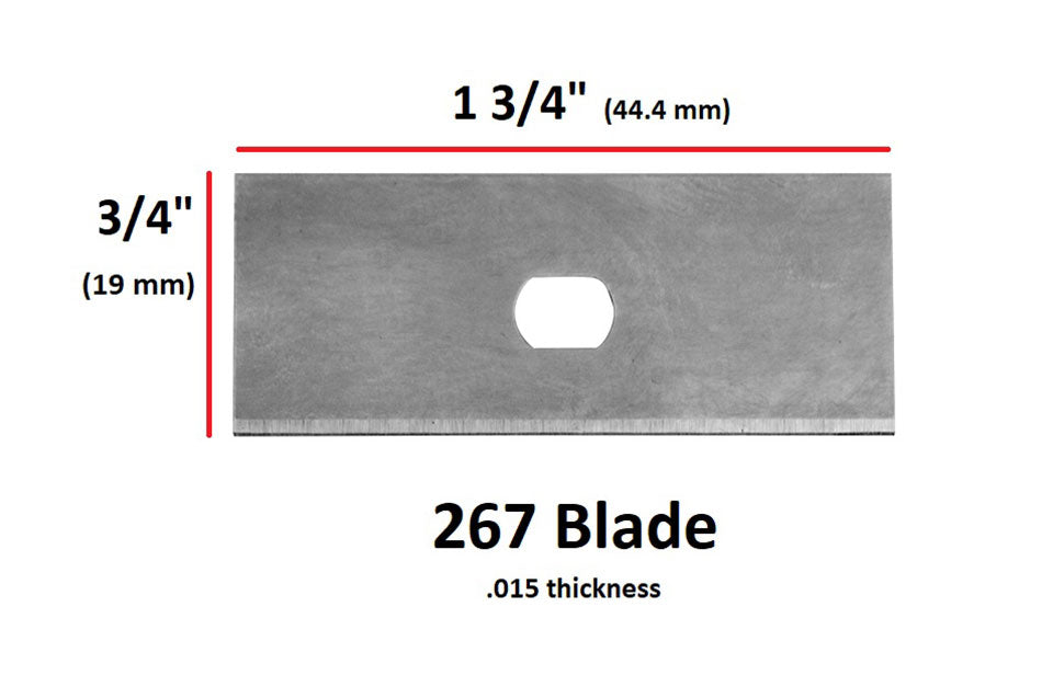 Logan #267 Replacement Blades - Pack of 5