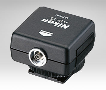 Nikon AS-15 Sync Terminal Adapter (Hot Shoe to PC)