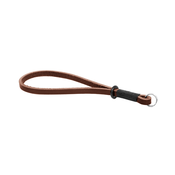 Gordy's Lug-Mount Leather Camera Wrist Strap, Regular - Dark Brown/Black