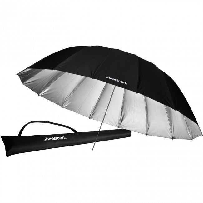 Westcott 7' Parabolic Umbrella Speedlite Kit Silver 4633P