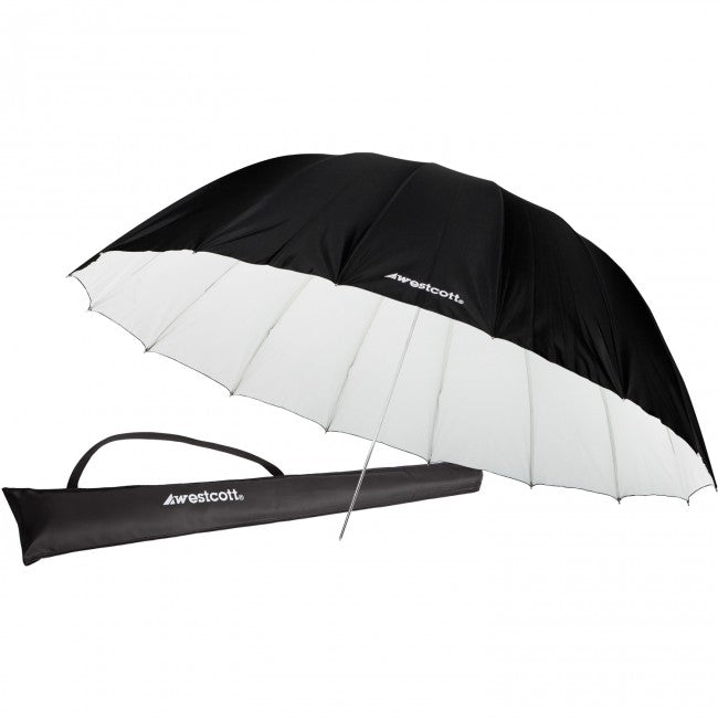 Westcott 7' Parabolic Umbrella White/Black Diffusion 4634