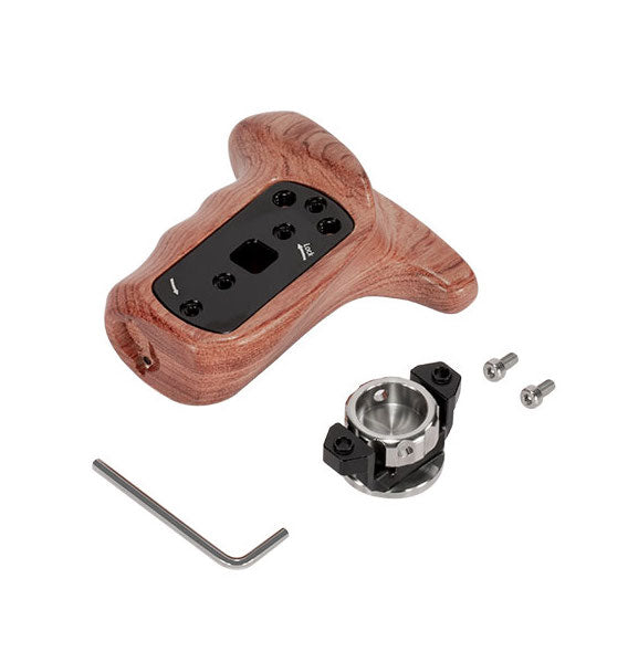 SmallRig Right-Side Wooden Grip with ARRI Rosette