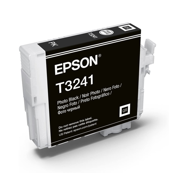 Epson T324 UltraChrome HG2 Photo Black Ink Cartridge for SureColor P400 Printer - 14mL