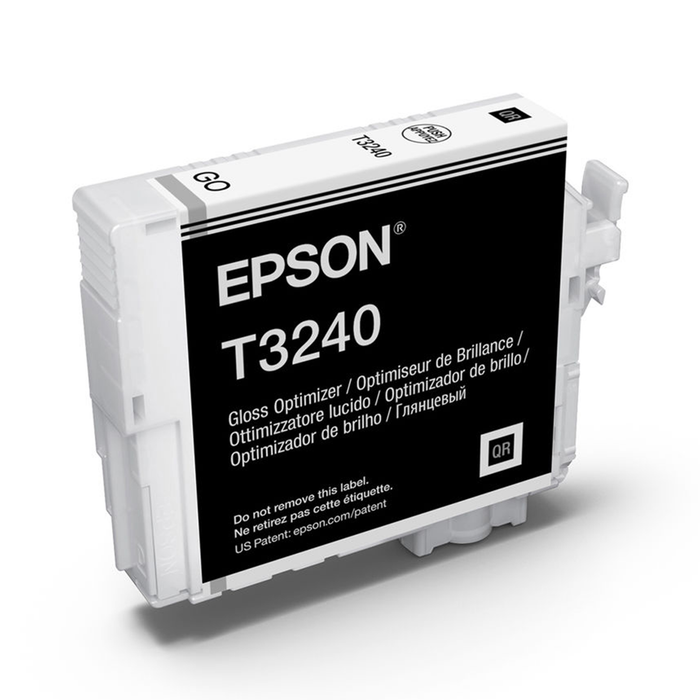 Epson T324 UltraChrome HG2 Gloss Optimizer Ink Cartridge for SureColor P400 Printer, 2 Pack - 14mL