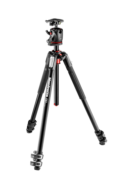 Manfrotto 190 Aluminum Tripod w/ XPRO Ball Head Tripod Kit MK190XPRO3-BHQ2