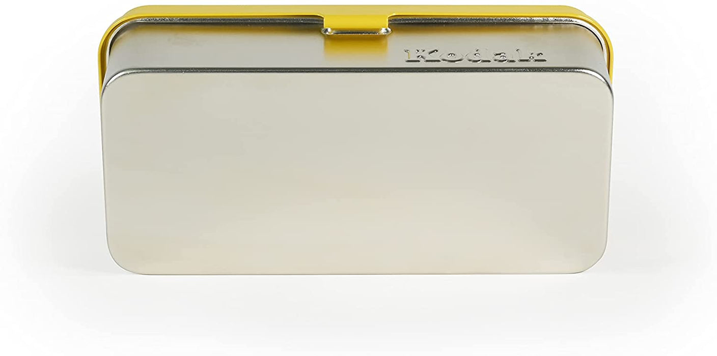 Kodak Steel Film Case, 120/35mm - Yellow/Silver